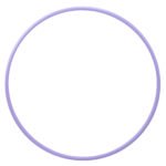 Rhythmic Gymnastics Hula Hoop 65 Cm - Blue Violet