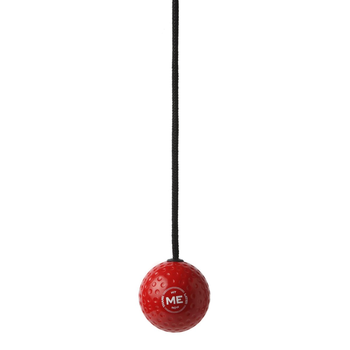 Indoor Training Hanging Ball TRB 500 Precision Practice Red with Black Rope - Image 4