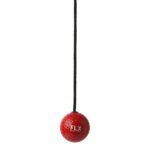 Indoor Training Hanging Ball TRB 500 Precision Practice Red with Black Rope