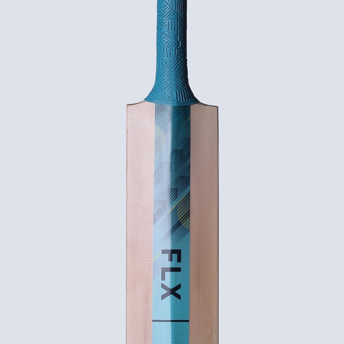 Kids' Cricket Bat Kashmir Willow KW 100 Lightweight & Sturdy Turquoise - Image 4