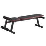 Gym Weight Bench, Foldable, 4 Incline levels, Supports upto 220kg, 500 - Black