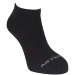 Tennis Socks RS160 Low Ankle x1 Black