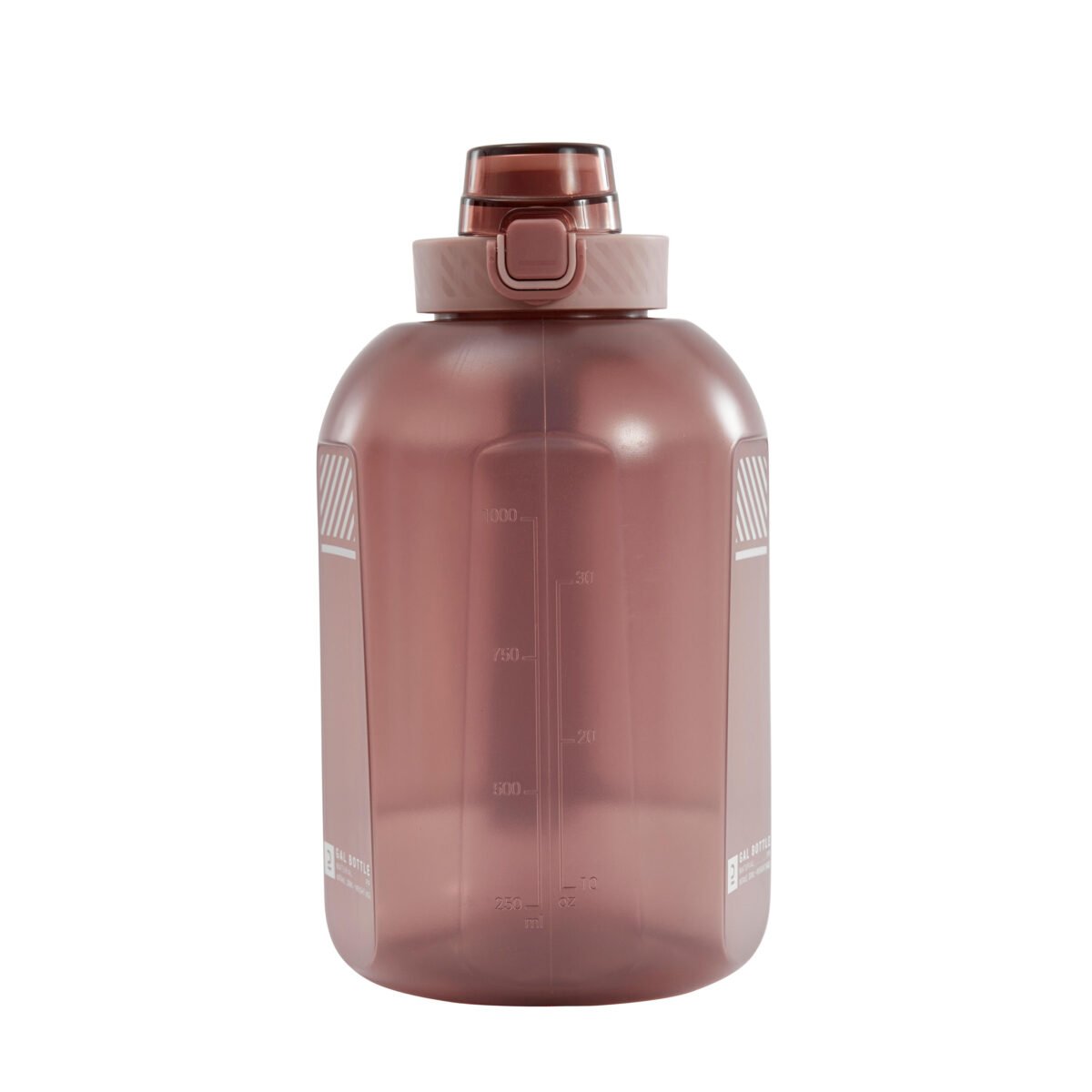 Bodybuilding Gallon Bottle 1.3L, Leak-Proof Cap, Pink - Image 2