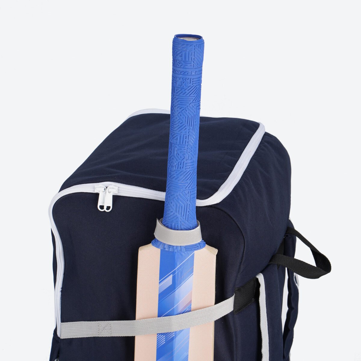 Kids' Cricket Kit Bag 50L Adjustable Strap Navy Blue - Image 3