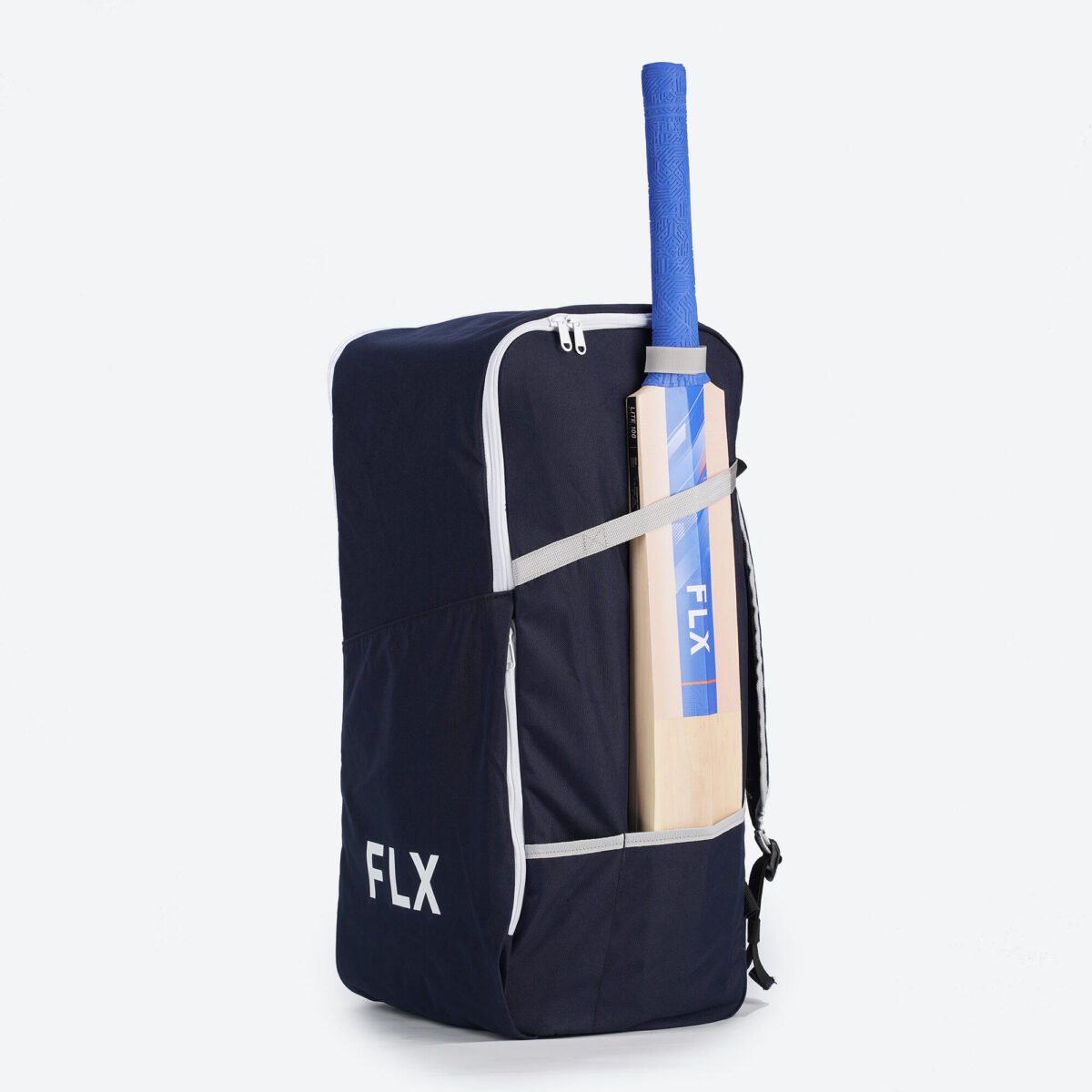 Kids' Cricket Kit Bag 50L Adjustable Strap Navy Blue - Image 2