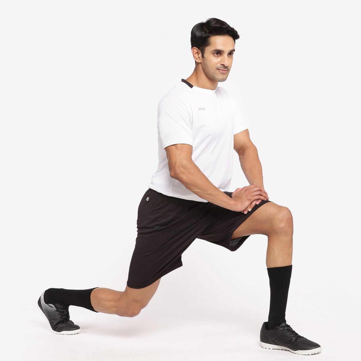 Men Football Shorts Black F100 - Image 3