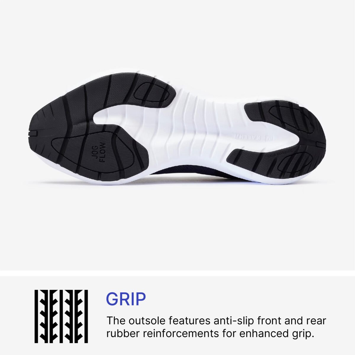 Men Running Shoes Superior Grip Cushioned Upto 10km/week, Jogflow100 - Image 9