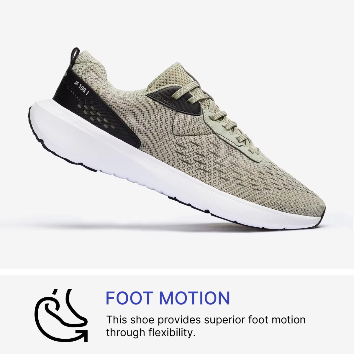 Men Running Shoes Superior Grip Cushioned Upto 10km/week, Jogflow100 - Image 3