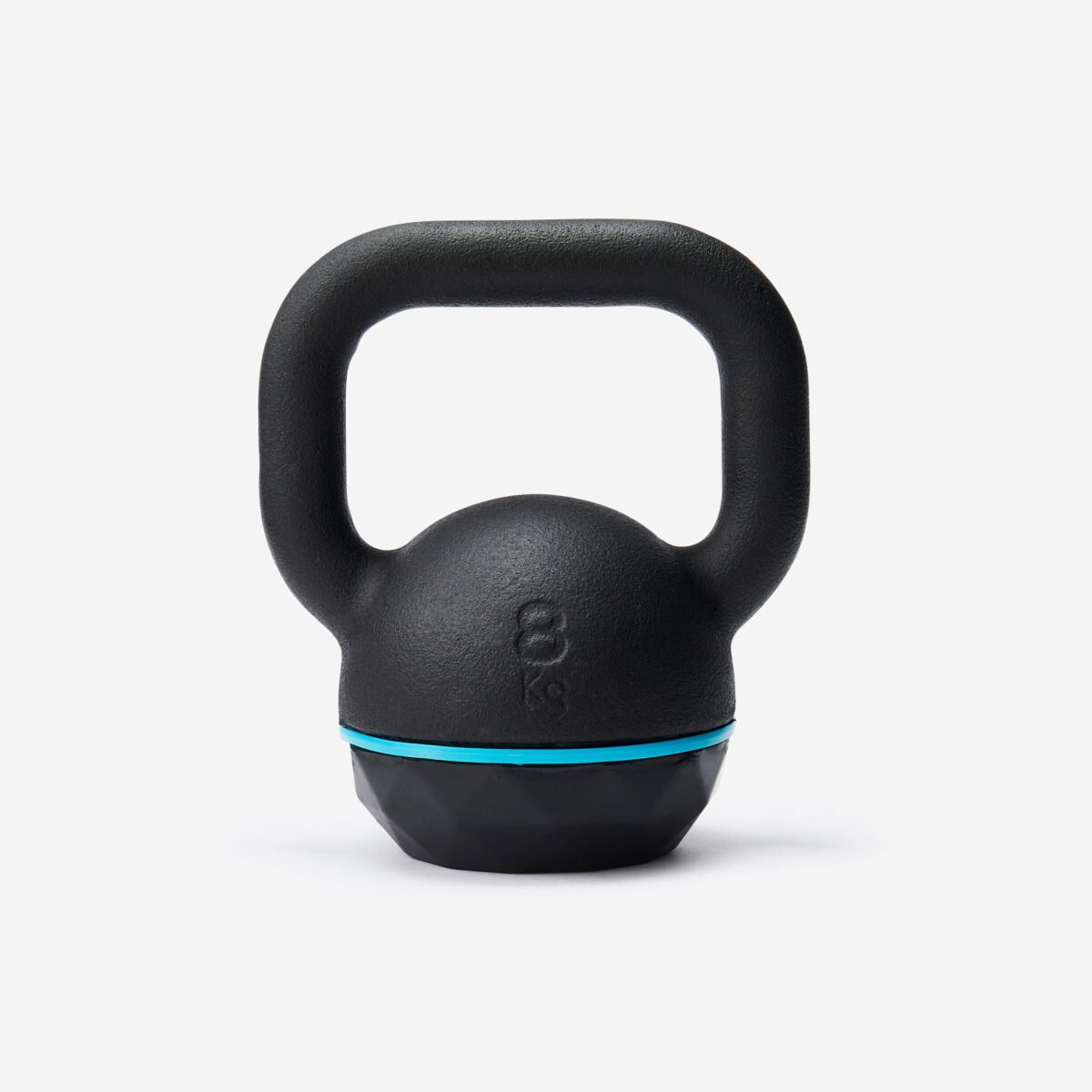 Gym Kettlebell 8 Kg Black Blue - Image 3