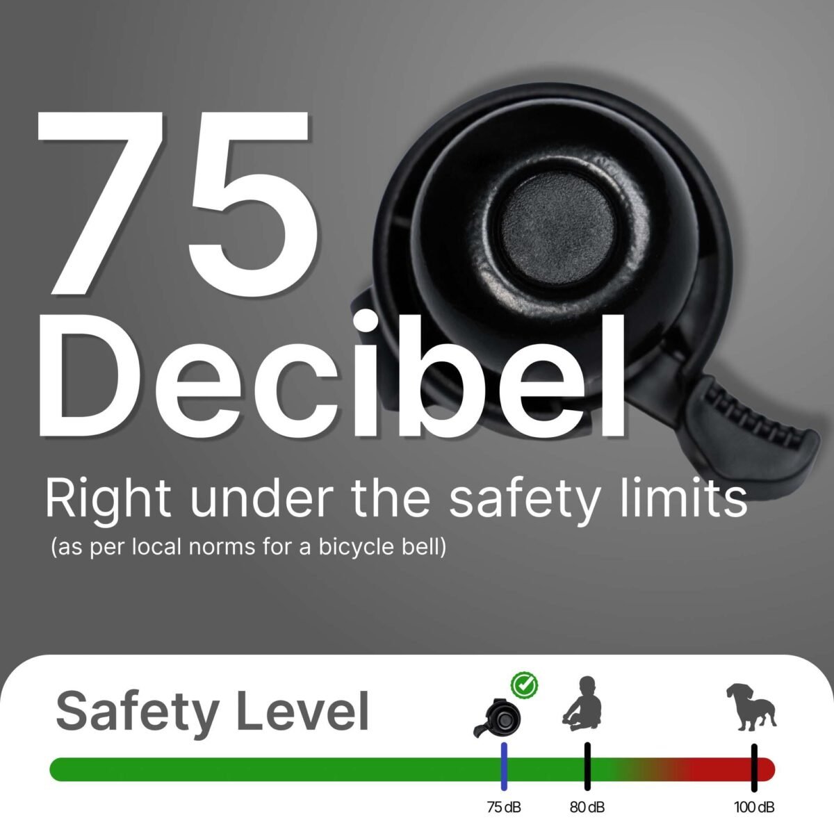 Cycle Bell Black - Image 2