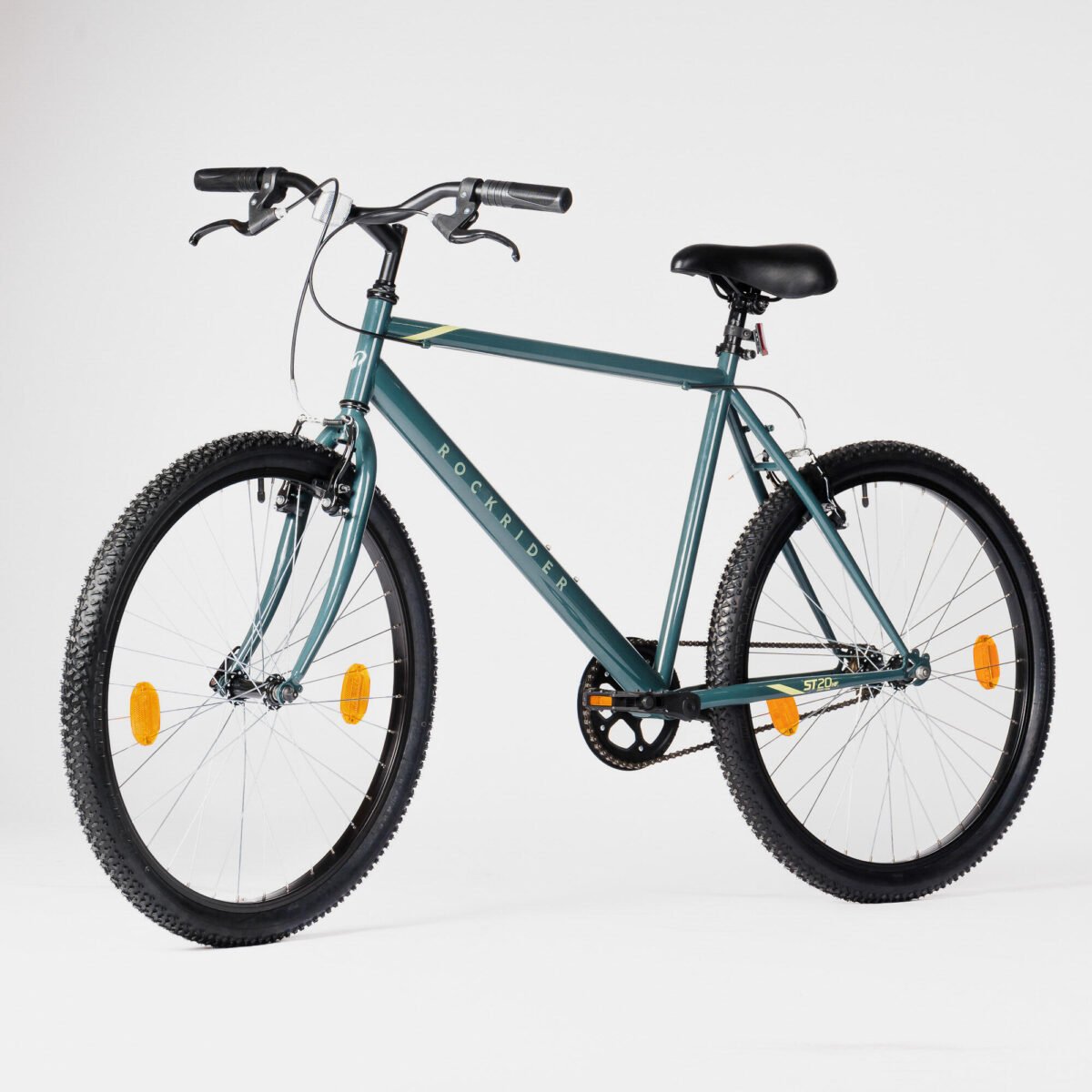 Mountain Bike Rockrider ST20 High Frame - Steel Frame, Single Speed, MTB Tyres - Image 3