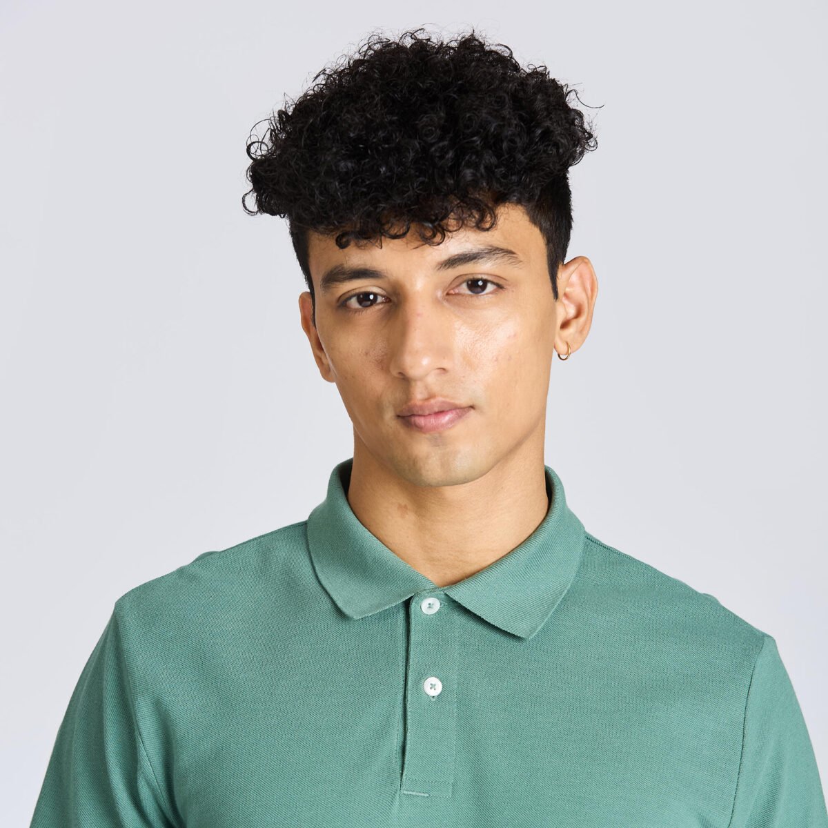 Men’s Polo shirt Khaki - Image 4