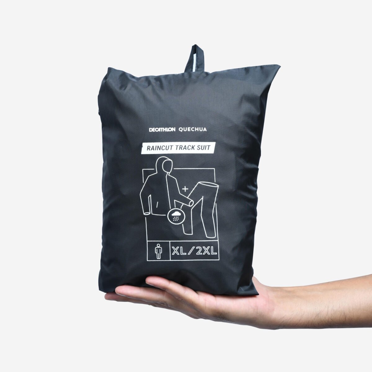 Rain Jacket & Pant Set - Men Black - Image 3