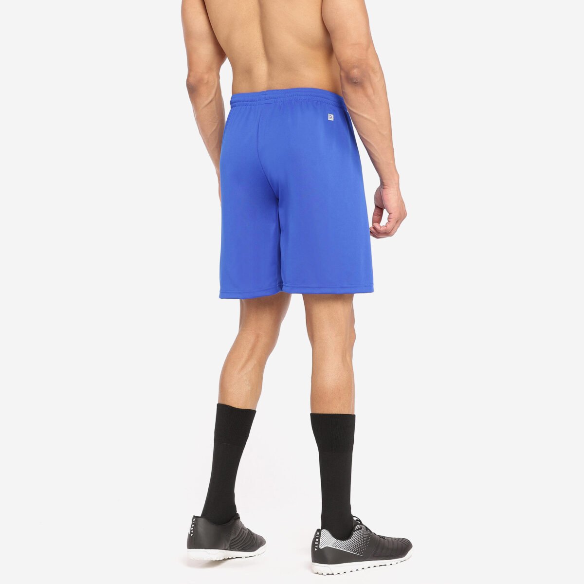Men Football Shorts Blue F100 - Image 4