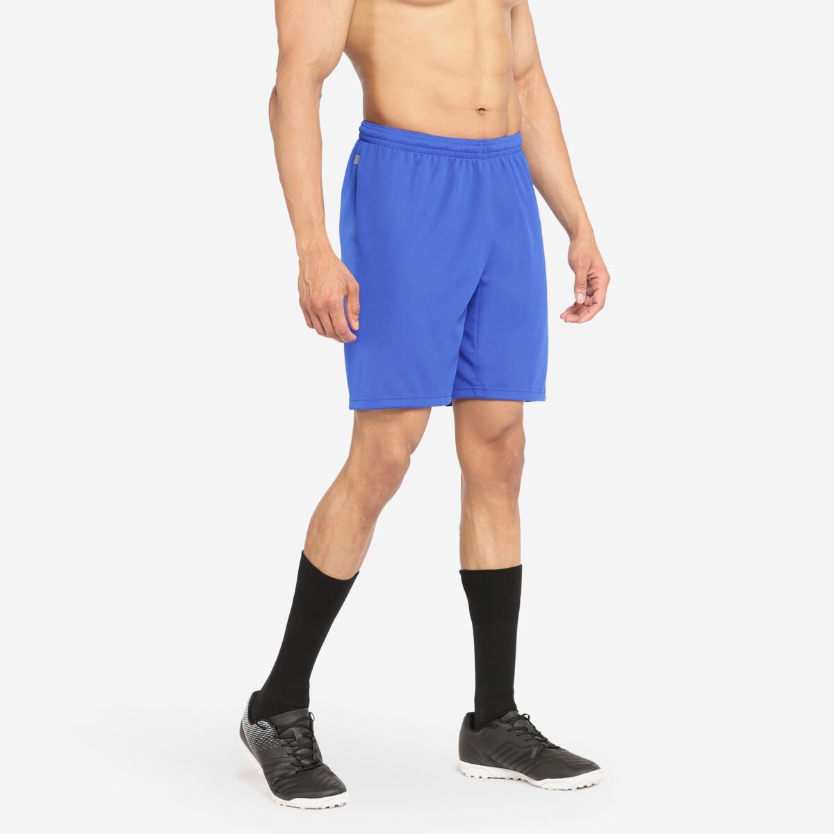Men Football Shorts Blue F100 - Image 5